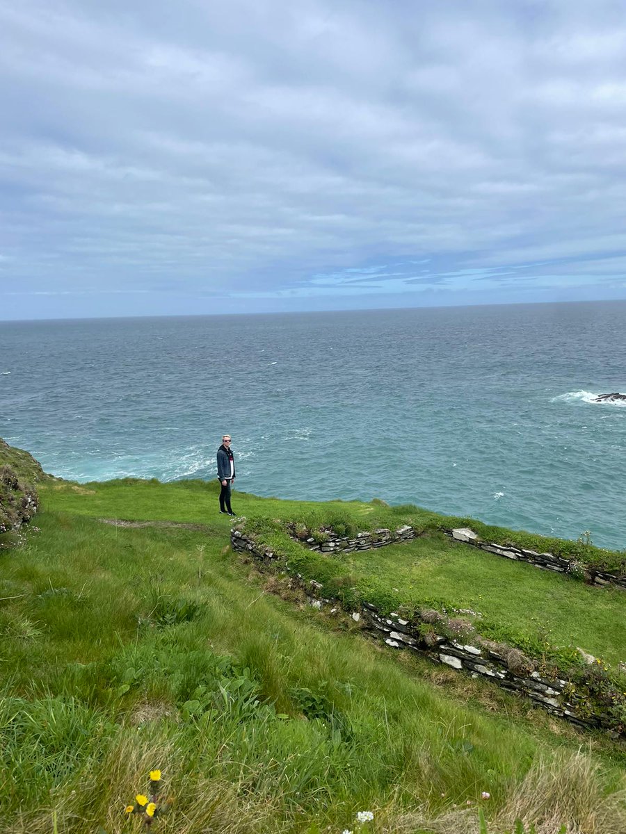 Had a brilliant couple or days in #Tintagel- the home of #ArthurianLegend- and am buzzing with a number of #writing ideas!