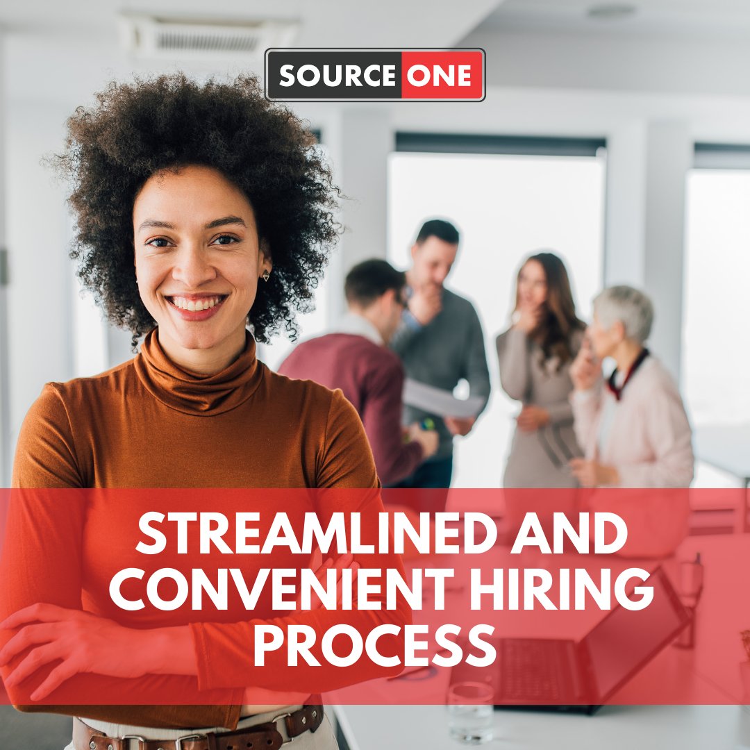 SourceOne_Staff's tweet image. Our hiring process is quick and efficient to help you get the job and succeed! Contact us to learn more about our process nsl.ink/aeuu  

#SourceOne #SourceOneStaffing #Staffing #StaffingSolutions