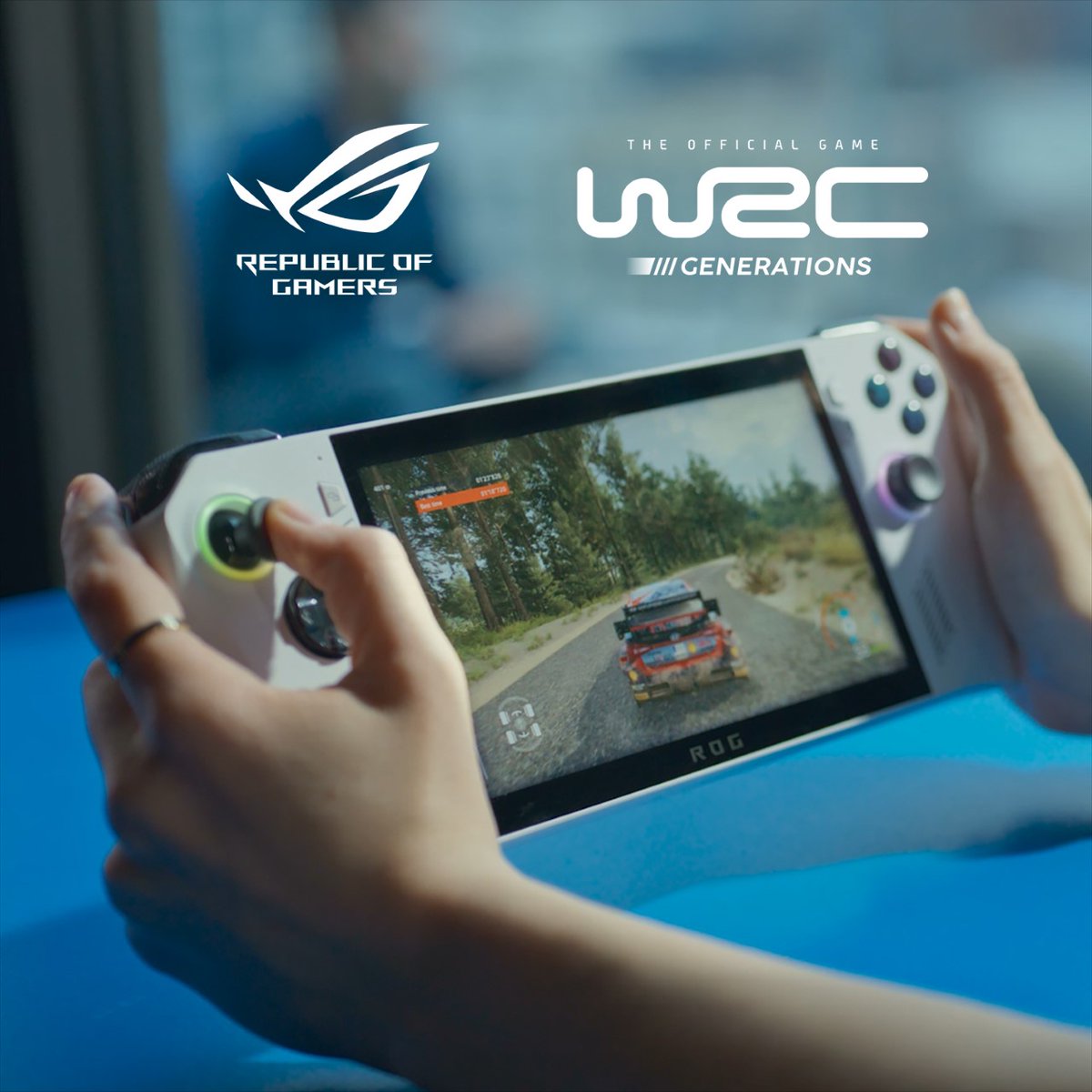 WRC The Official Games (@wrcthegame) on Twitter photo We are happy to partner with <a href="/ASUS_ROG/">ROG Global</a> on this brand new gaming handheld ROG Ally.
📣 Join us on May 11th 10:00 AM ET and be the first to know all the details about this brand new device.
🔗 rog.asus.com/gaming-handhel…
#playALLYourgames We are happy to partner with <a href="/ASUS_ROG/">ROG Global</a> on this brand new gaming handheld ROG Ally.
📣 Join us on May 11th 10:00 AM ET and be the first to know all the details about this brand new device.
🔗 rog.asus.com/gaming-handhel…
#playALLYourgames
