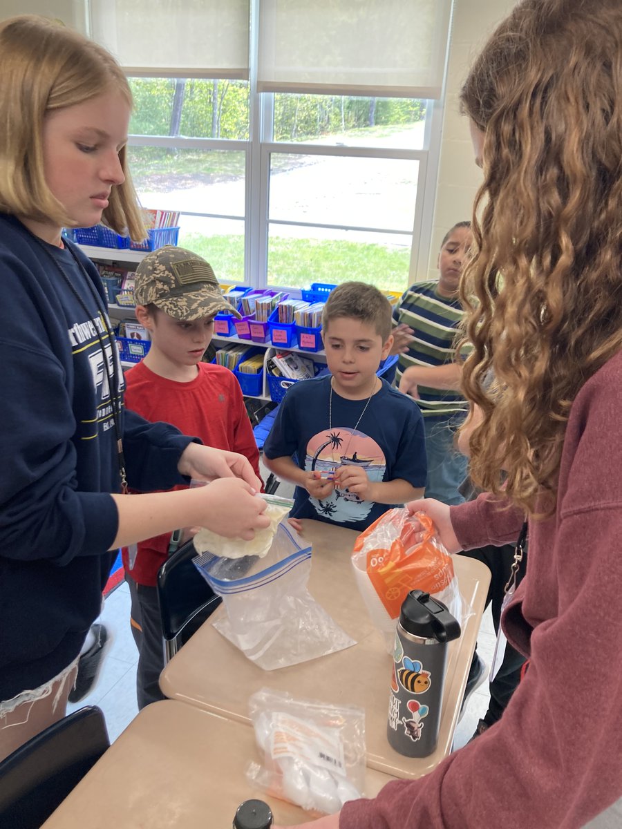 stimsonk's tweet photo. Learning about agriculture and making ice cream with two high school students from the FFA program at Northwestern Regional.  #newhtfd https://t.co/WFQTYTjuOU