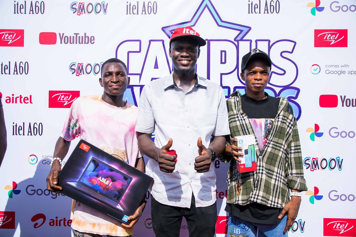 Tunnykvng's tweet photo. It was so much fun and there were lots of goodies won at the Federal Polytechnic, Offa, Kwara state today, thanks to @itelnigeria and @SmoovChapman_NG.
Akanu Ibiam Polytechnic, get ready!
#itelinOffaPoly #itelCampusAllStars https://t.co/z0BpmJI0oM