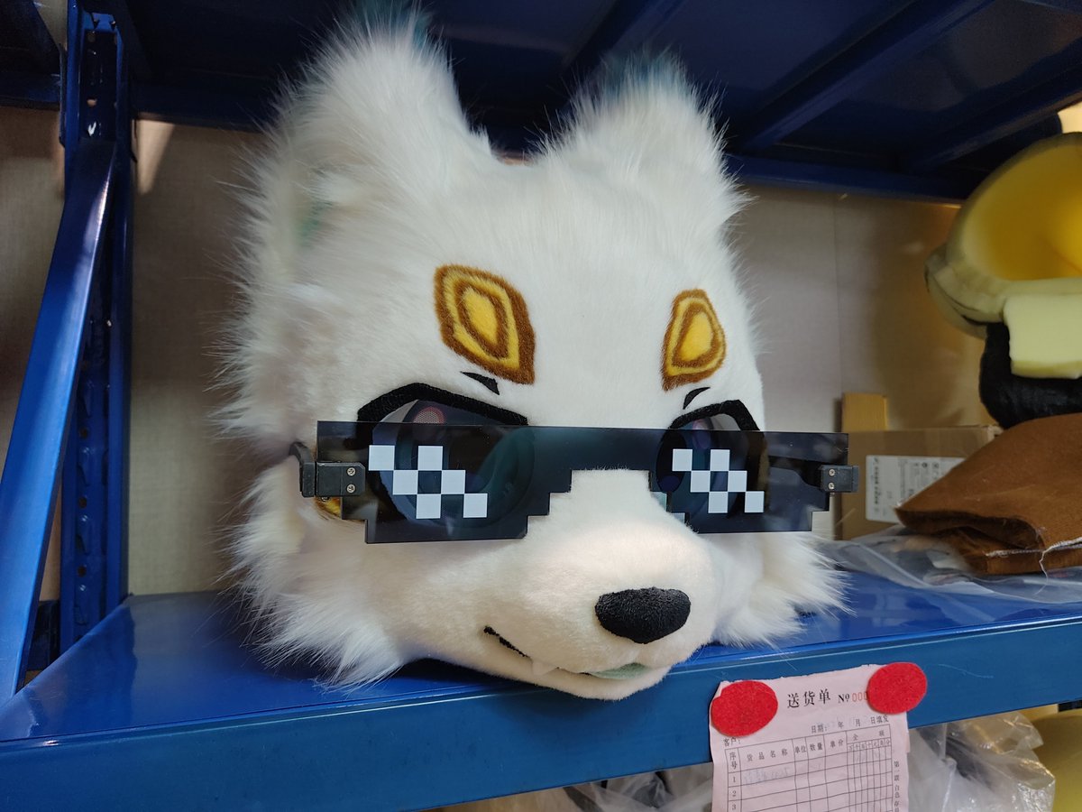 I made the Thug life glasses for Fursuit!
The price is 45 USD. Shipping not included. DM me to purchase.
Can be shipped almost anywhere.
#FursuitEveryday #fursuit