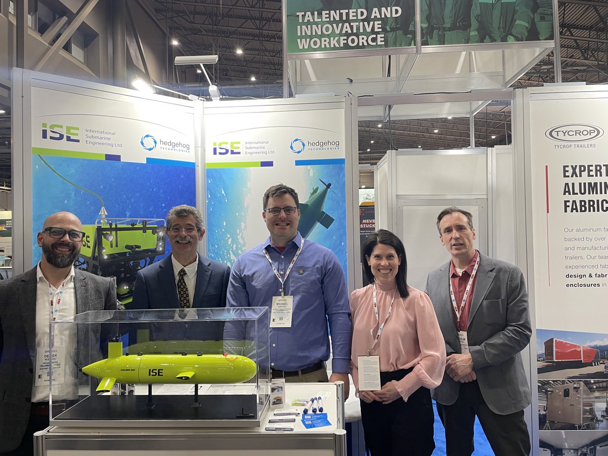 hedgehogtech's tweet photo. Hedgehog and International Submarine Engineering joined forces to host a booth at #OTC2023. We had the chance to exhibit, engage with the #offshore sector, and discover the latest in offshore technology. 

Check out these takeaways from the conference.

https://t.co/spwoloQIEv https://t.co/wTWdSuKzEv
