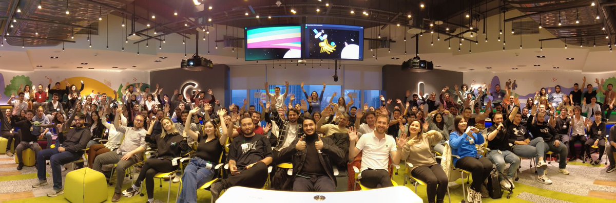 yesugey's tweet photo. We gathered in @googleturkiye to watch #googleio 😊 Tune in to watch the latest news and innovations from 
@googledevs and join livestreamed keynotes and helpful product updates on demand - https://t.co/YjIyuserGU https://t.co/yQpHZ4iO3d