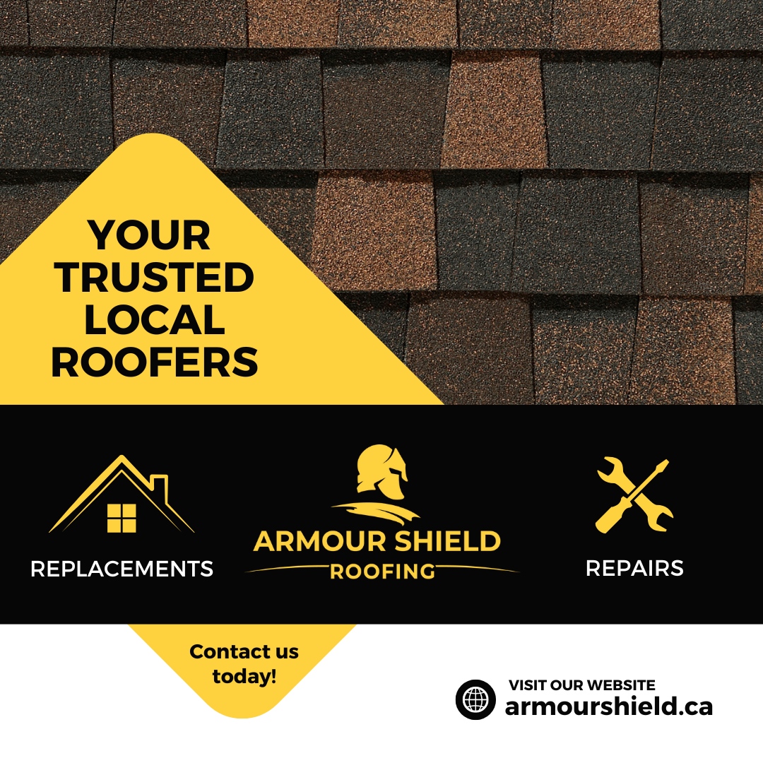 One of the most important parts of your home is your roof, and when you come to our professionals, you can rest assured that your roofing project is in good hands. Contact us today to learn more! 💻 armourshield.ca