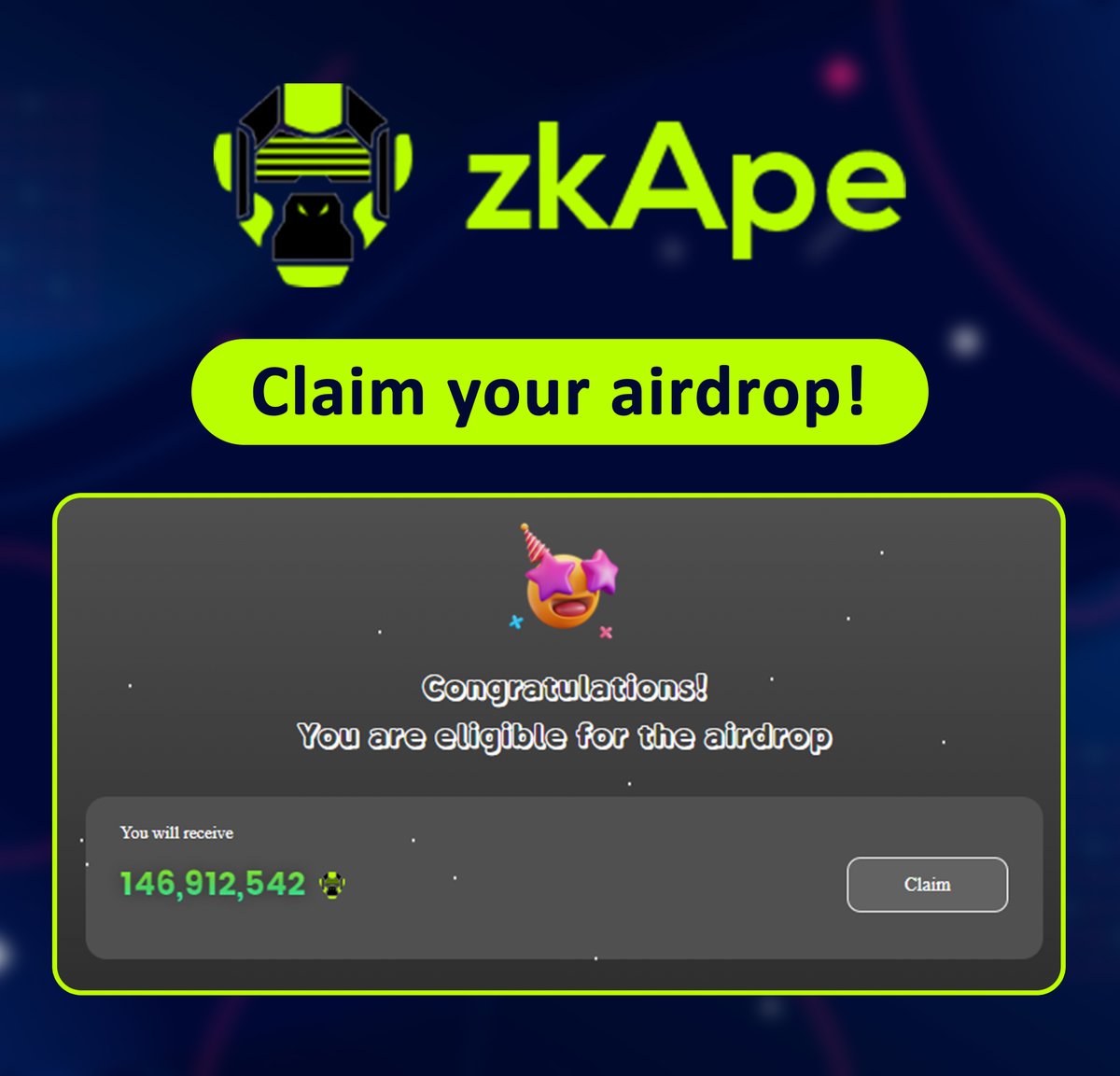 Airdrop Adventure 🧭 on X: 2/3 If you missed this one, no worries, there  is one more airdrop coming. And they have already started it. You can start  now by claiming a