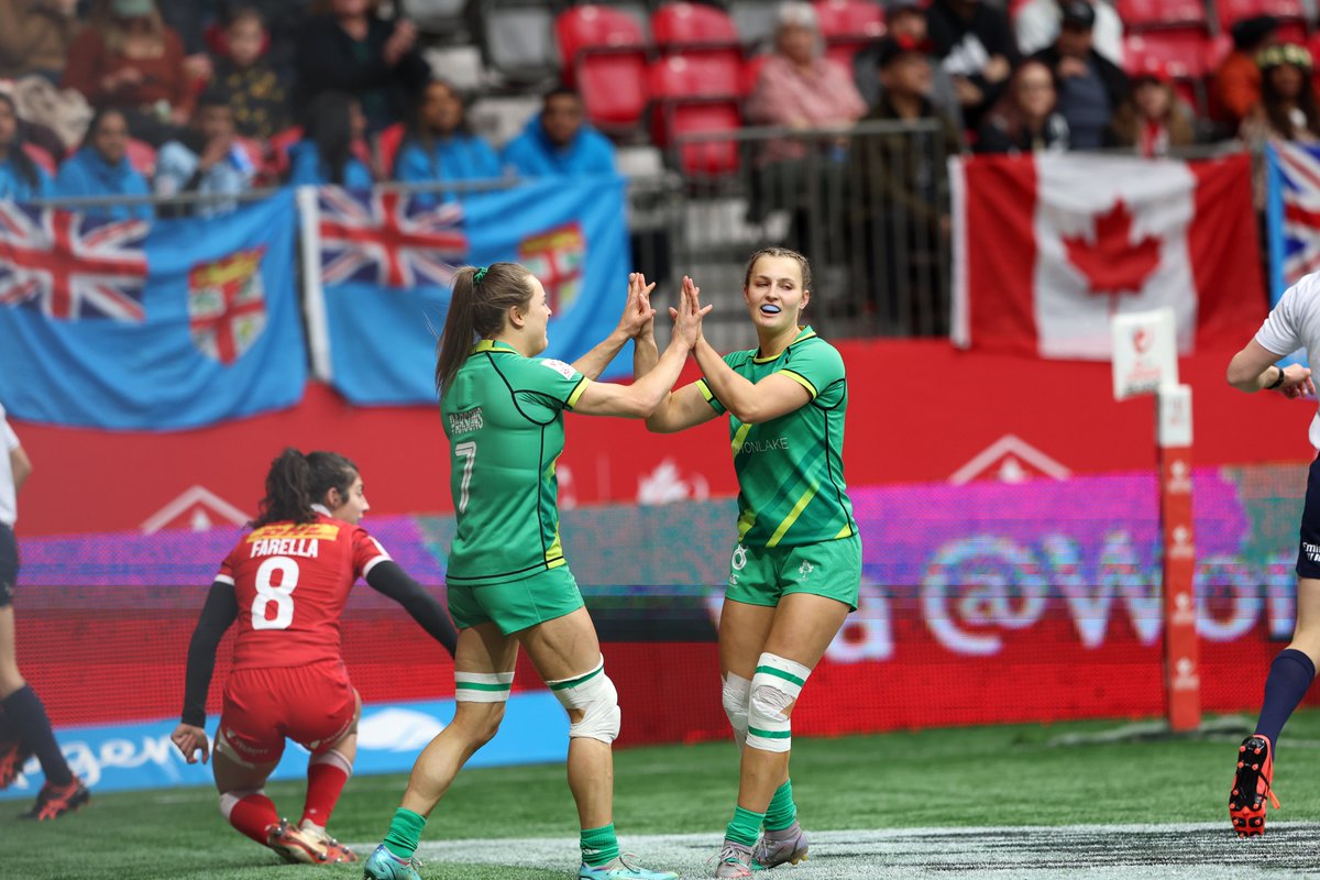 A huge weekend lies ahead with Olympic Qualification up for grabs!

The very best of luck to both teams as they take on the #Toulouse7s.

We are behind you all the way!

#IreW7s #IreM7s #worldrugby7s

@worldrugby @irishrugby @worldrugby7s @France7s