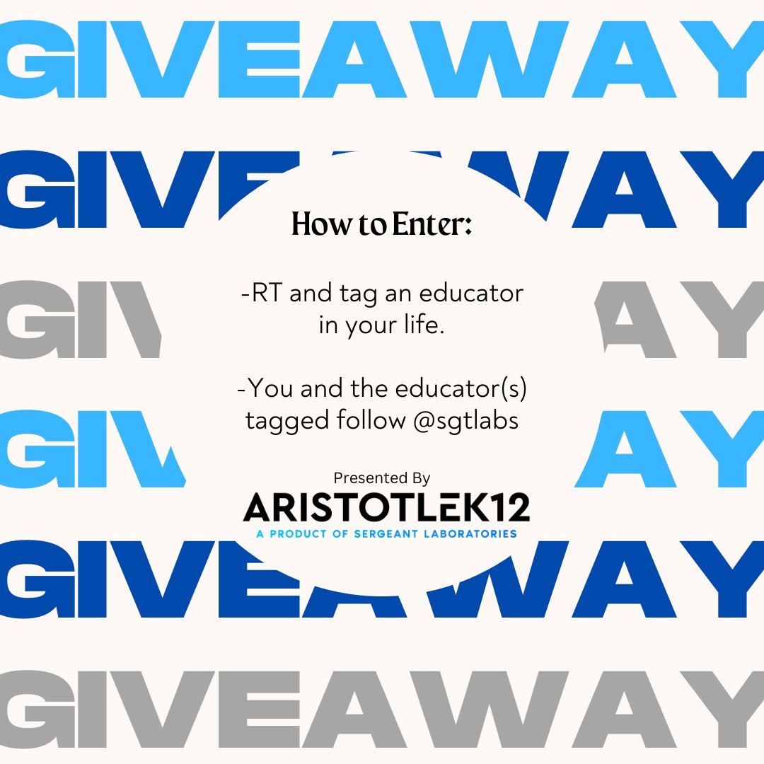 Let's show a little love for educators! ♥️♥️

In honor of #TeacherAppreciationWeek we are giving away a $200 Amazon gift card to a deserving educator AND $500 towards supplies for their classroom. 

*Winners will be selected on 5/17*