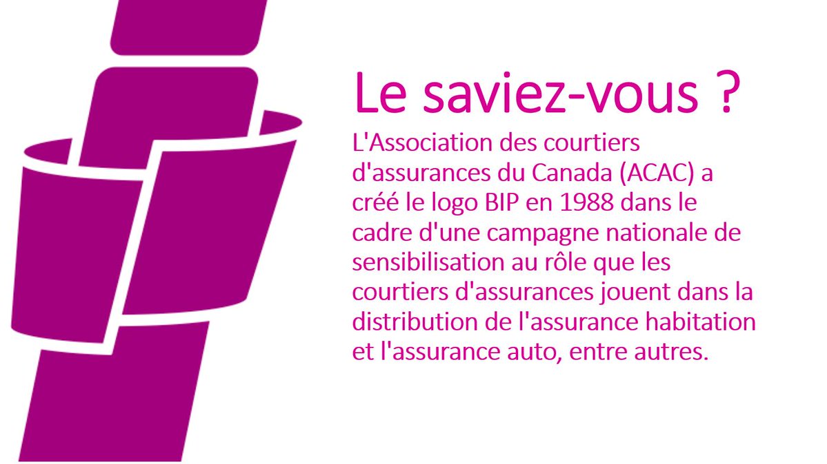 Cette année marque le 35e anniversaire du logo emblématique des courtiers d’assurances. 
Célébrez avec nous! Affichez vos couleurs! 
#BIP35 <a href="/IBACanada/">IBACanada</a> #magenta
