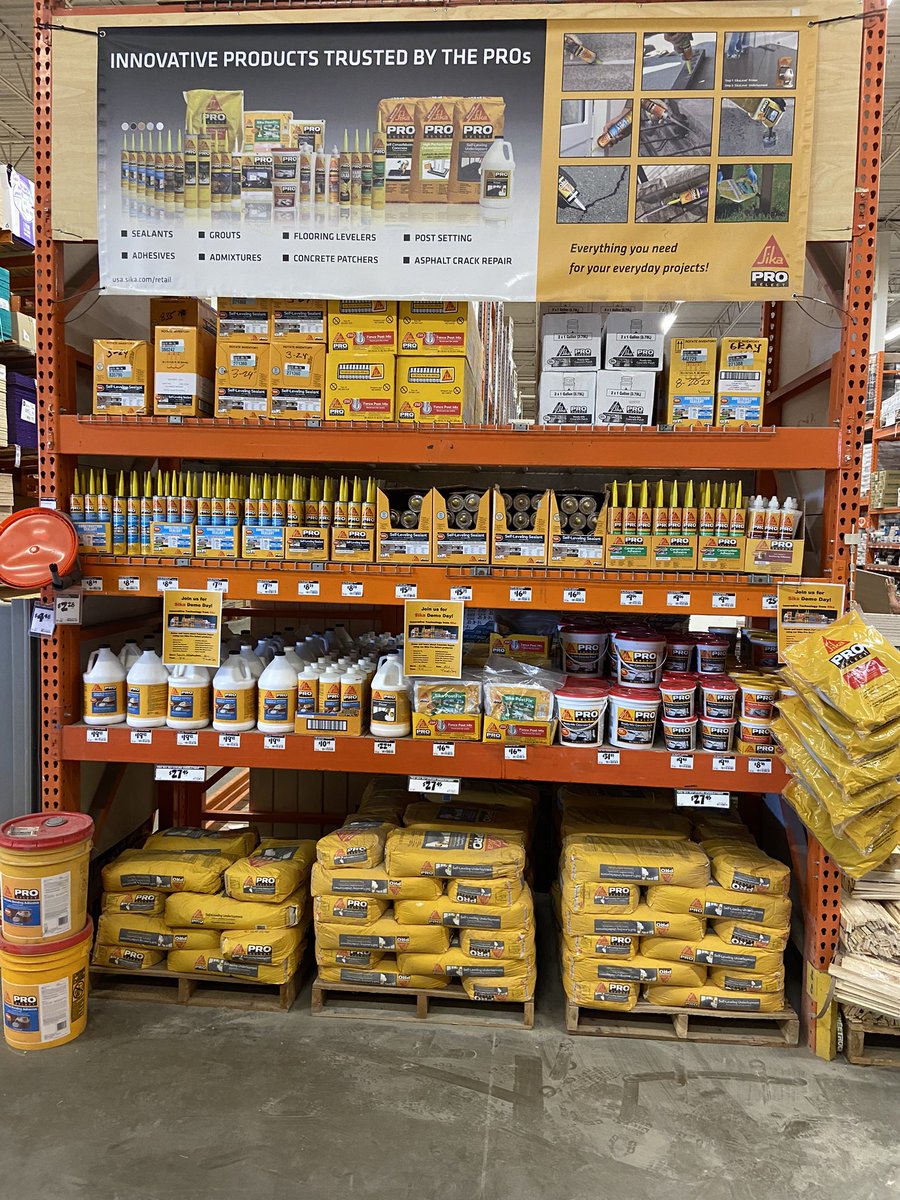 PRO EVENT!! PRO EVENT!!  If your in the area stop by Allentown,PA Home Depot #4140 SIKA will be in the building 7am to 1:00pm