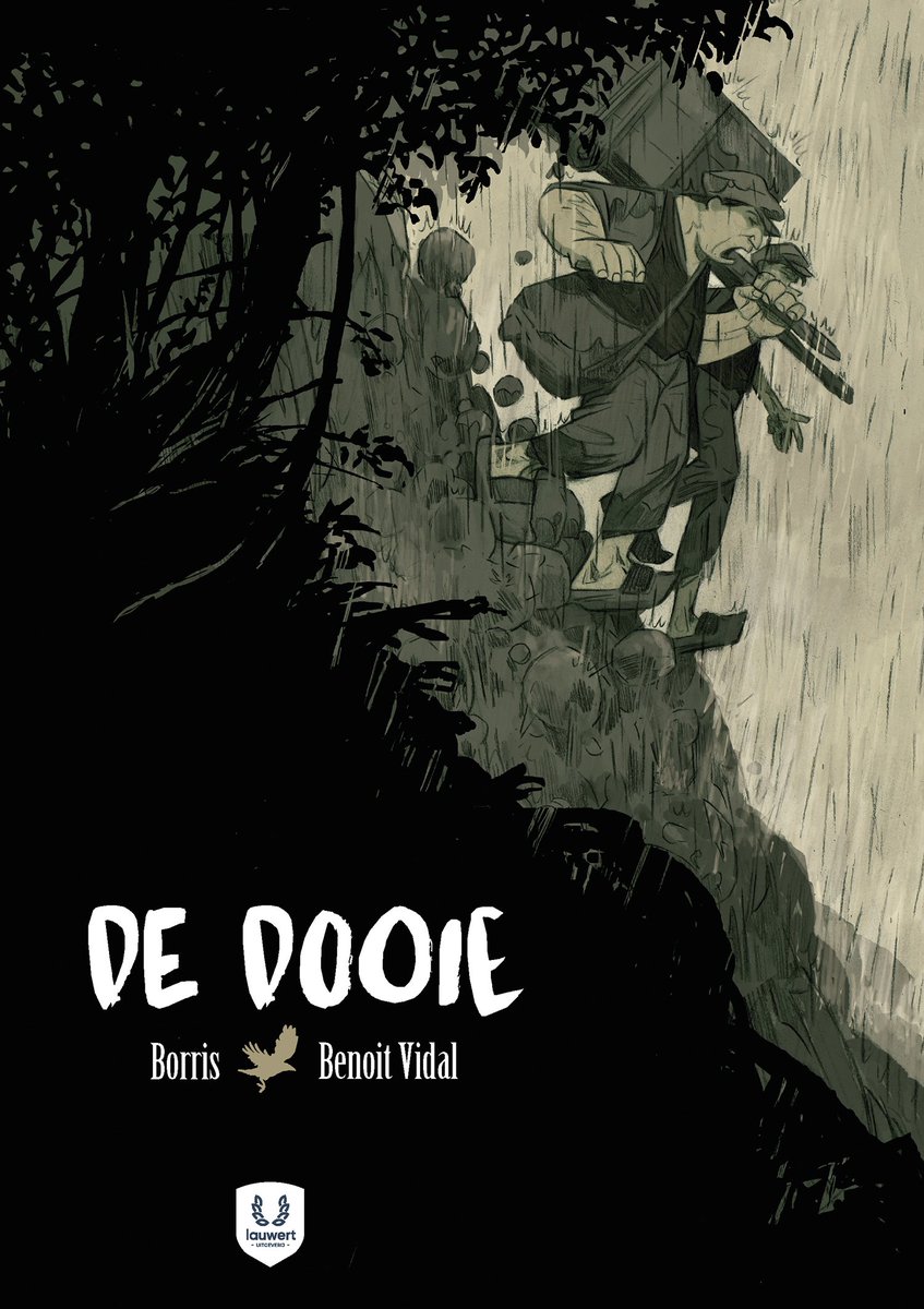 stripland_BENL's tweet photo. De #Dooie, een donker verhaal van #Borris en #BenoitVidal dat zich afspeelt in de Pyreneeën, verschijnt eind deze week bij #Lauwert. Best prijzig zou je zo denken. Al krijg je daar in dit geval wel een HC van 160 pagina's en een ex-libris voor. Het zijn knappe uitgaves. https://t.co/w2DJLIYXYe