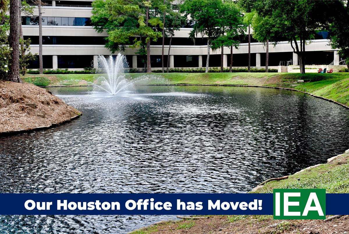 IEA_Inc's tweet image. Welcome home! #IEAInc is enjoying getting settled into our new Houston office located in the Energy Corridor. We're excited for the growth and new opportunities to come! 

#IEAHOU #HoustonEngineering #WeMoved