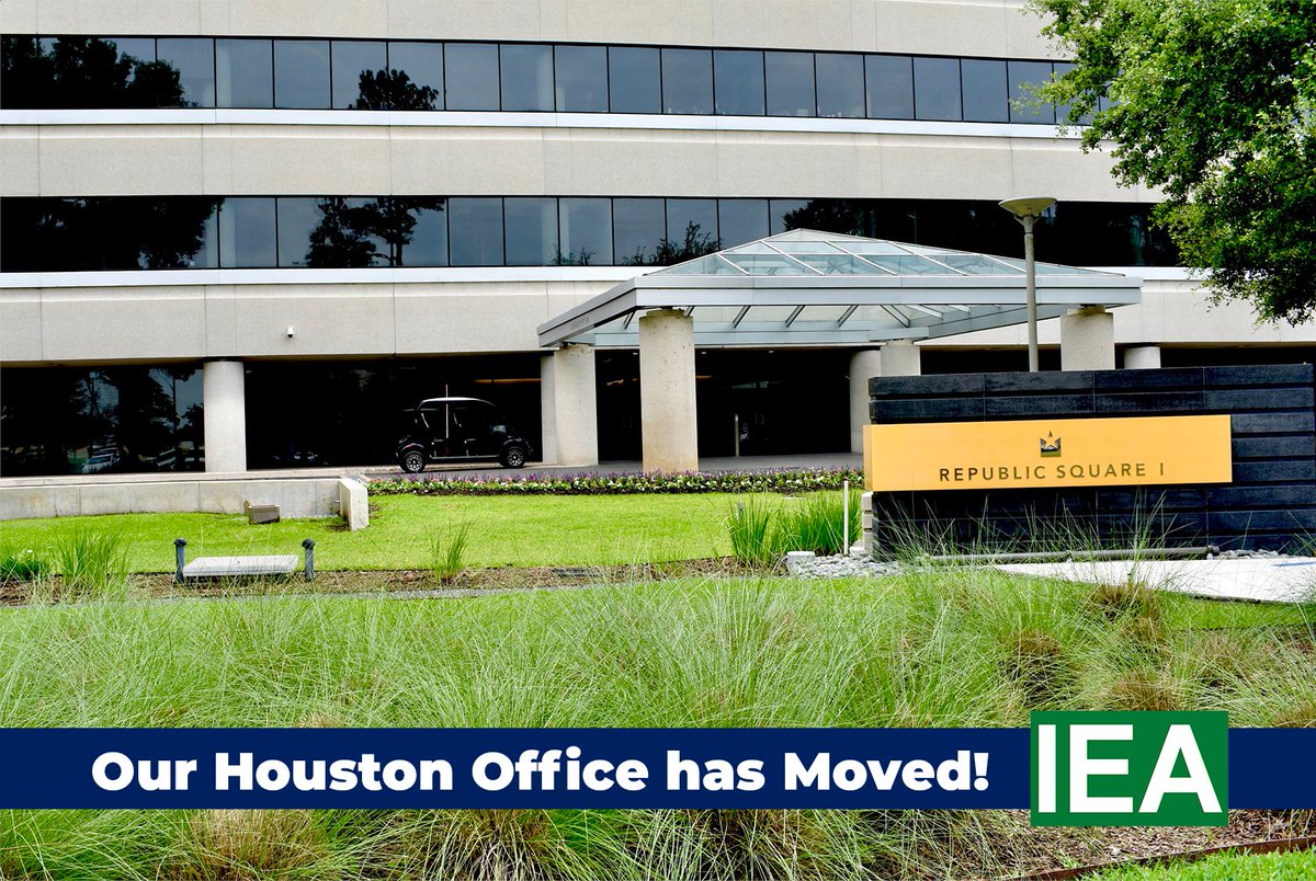 IEA_Inc's tweet image. Welcome home! #IEAInc is enjoying getting settled into our new Houston office located in the Energy Corridor. We're excited for the growth and new opportunities to come! 

#IEAHOU #HoustonEngineering #WeMoved