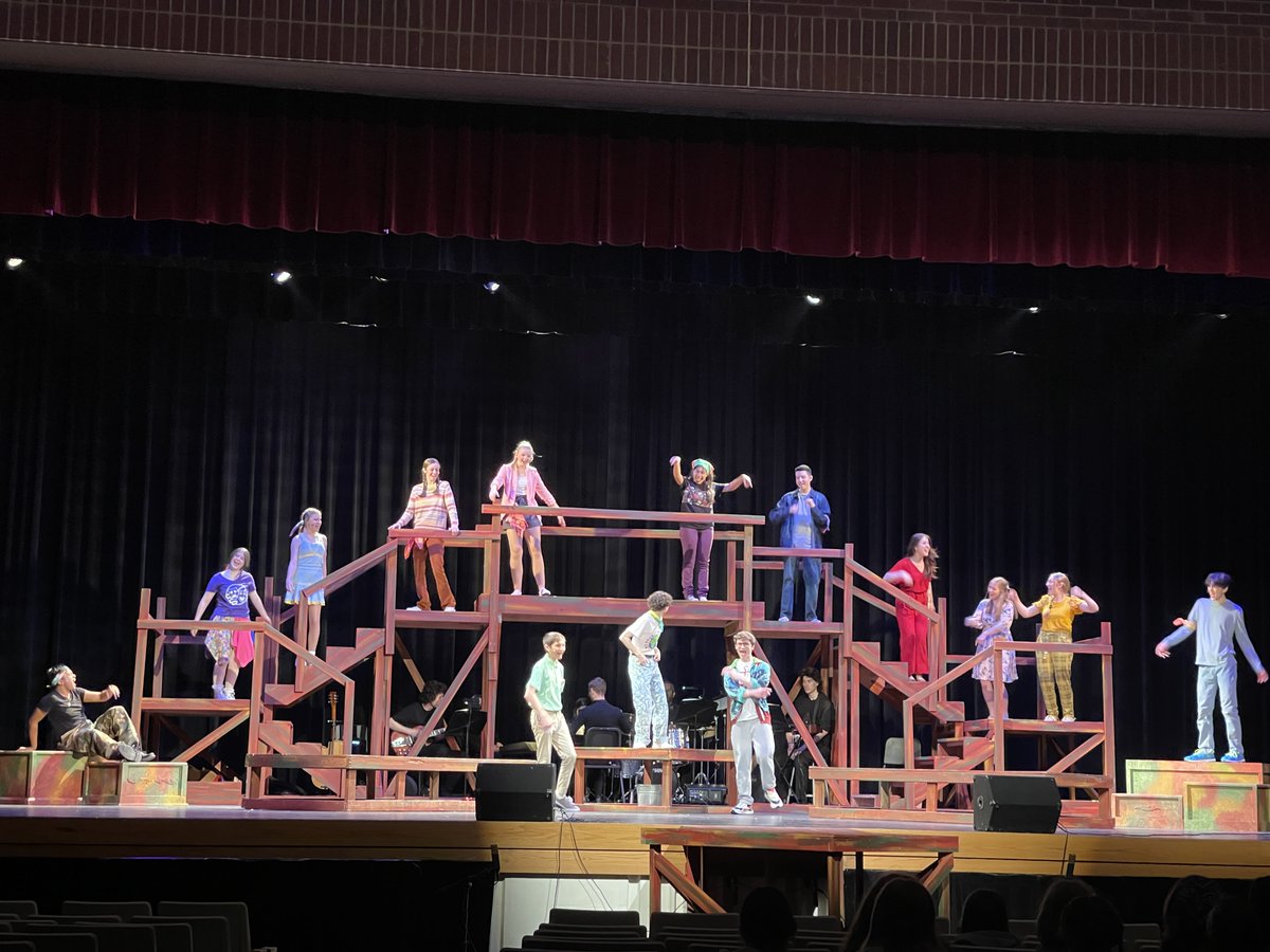 LockportHS205's tweet photo. The Lockport Theatre Porter Players proudly presents the matinee musical Godspell to grade schools.
#PorterPride
#TogetherWeSucceed
#BestTogether https://t.co/rvthKaZvjd