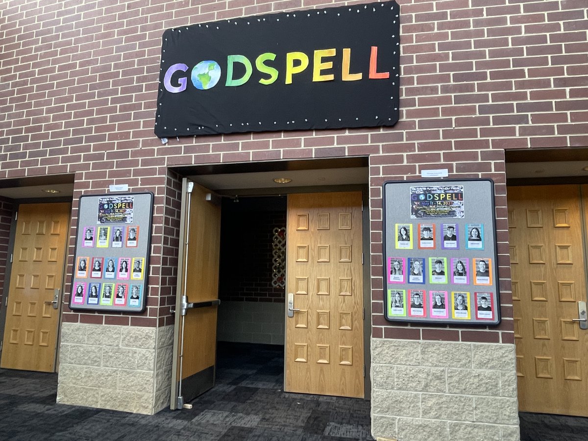 LockportHS205's tweet photo. The Lockport Theatre Porter Players proudly presents the matinee musical Godspell to grade schools.
#PorterPride
#TogetherWeSucceed
#BestTogether https://t.co/rvthKaZvjd