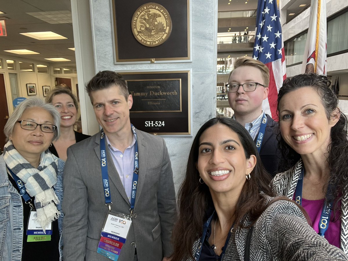 AmulyaYala's tweet image. Illinois Radiological Society at the office of @TammyDuckworth for ACR Capitol Hill Day! Great opportunity to chat about issues including Medicare physician cuts and the No Surprises Act protecting patients from surprise medical bills @ACRRAN @RadiologyACR @ChiRadSoc