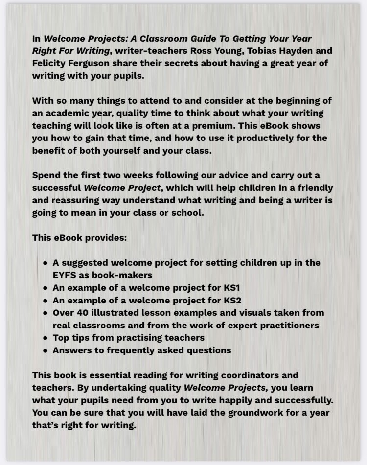 👀 🚨 OOOooo NEW eBook 🚨👀

A Classroom Guide To Getting Your Year Right For Writing

With our dear friend <a href="/TobiasHayden/">Tobias Hayden</a> 🤌