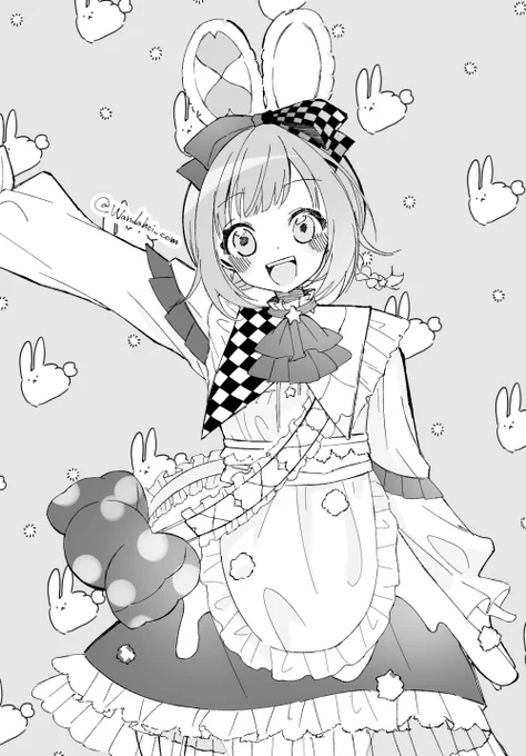 メイドの日、寧々まで手が届かなかった・・・・