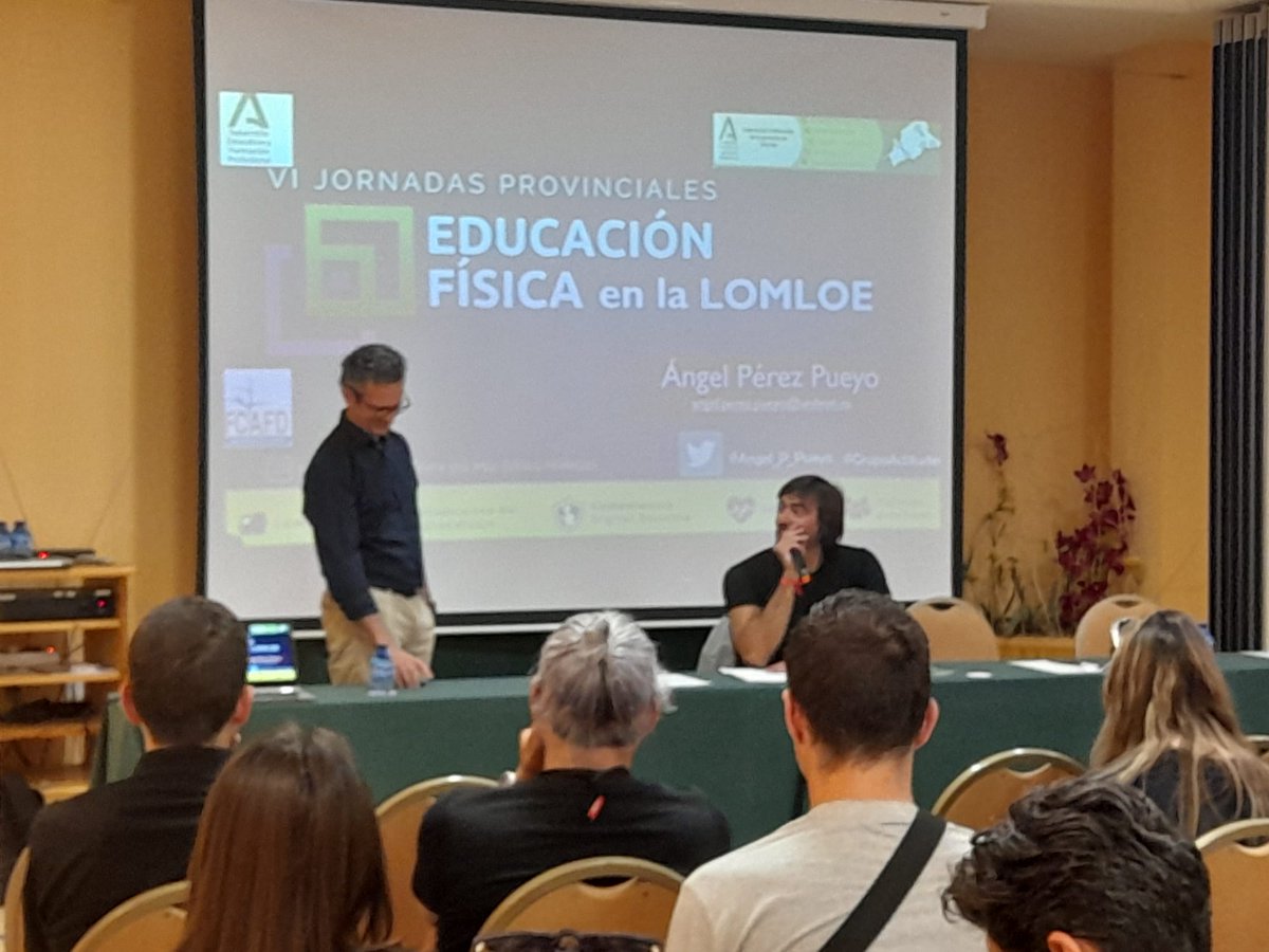 Ángel Pérez Pueyo (@angel_p_pueyo) on Twitter photo Pues hoy en <a href="/cepaxarquia/">CEP Axarquía</a> hablando sobre la EF en la LOMLOE... Intentando hacer sencillo lo complejo, pero no simple... Espero haber aclarado algunas cuestiones y demostrado que cambiar no es fácil, pero sí necesario... <a href="/FcafdLeon/">FCAFD León</a> <a href="/unileon/">Universidad de León</a> Pues hoy en <a href="/cepaxarquia/">CEP Axarquía</a> hablando sobre la EF en la LOMLOE... Intentando hacer sencillo lo complejo, pero no simple... Espero haber aclarado algunas cuestiones y demostrado que cambiar no es fácil, pero sí necesario... <a href="/FcafdLeon/">FCAFD León</a> <a href="/unileon/">Universidad de León</a>