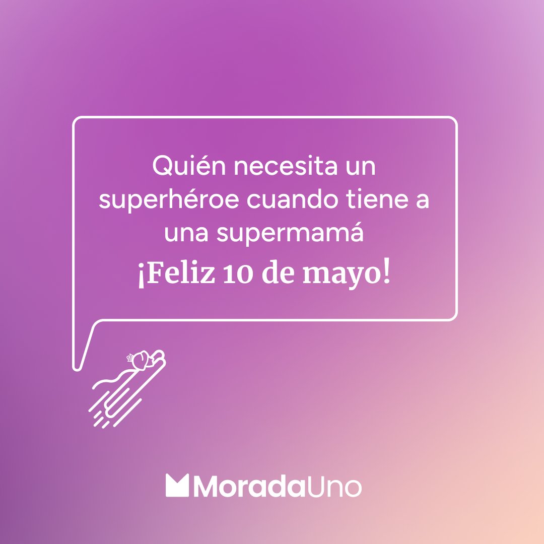 moradauno's tweet photo. ¡Gracias mamás #M1! 

Felicitamos a todas las asesoras inmobiliarias de la industria que son un ejemplo de fuerza, constancia y mucho amor.

💜 Con cariño #MoradaUno

#DiadelasMadres #Mamas https://t.co/4ZyncAhhEk