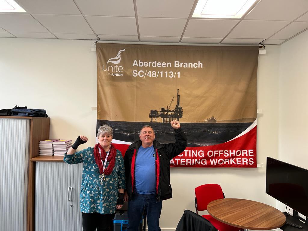 PulsLeft's tweet photo. Solidarity to our Billfinger comrades - currently in dispute over pay #CostOfLivingCrisis https://t.co/S0rSq4jSG3