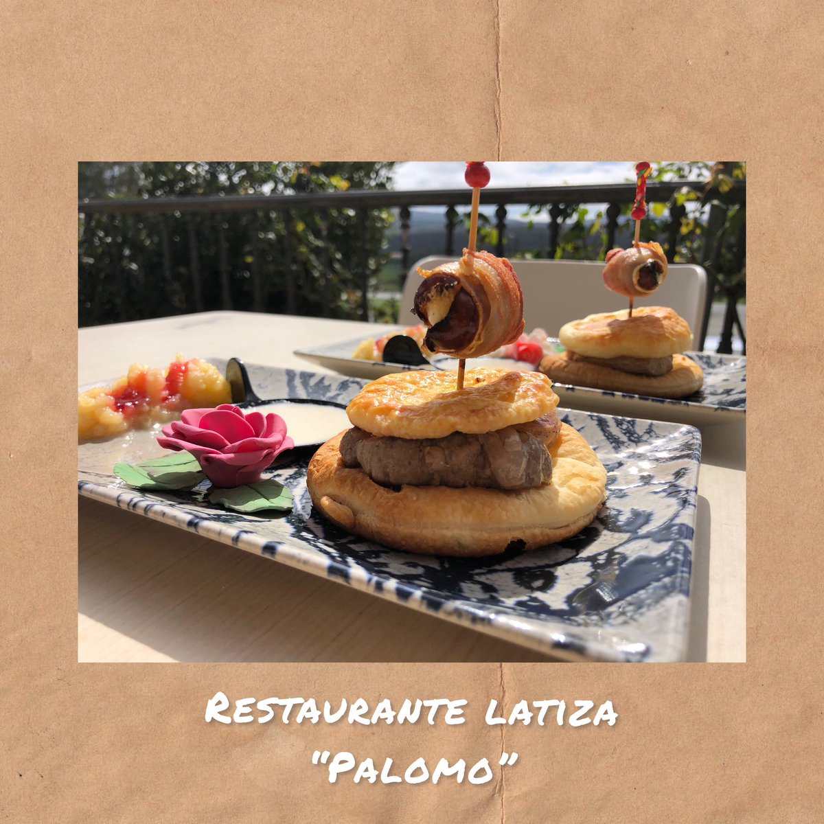 Rodeirodtapas23's tweet photo. Restaurante Latiza “Palomo” #rodeirodetapas2023 #euquerorodeirodetapas #galiciacalidade #tapas https://t.co/o4YSsMzco8