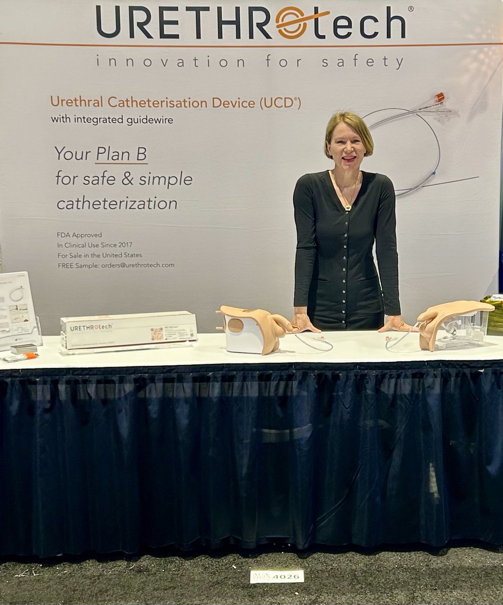 UrethrotechLtd's tweet photo. Thank you for visiting our booth at AUA 2023 in Chicago! We're thrilled that you showed interest in our product. Stay tuned for more updates and don't hesitate to reach out if you have any questions." #grateful #customerappreciation #eventfollowup https://t.co/1HXgp4KA5d