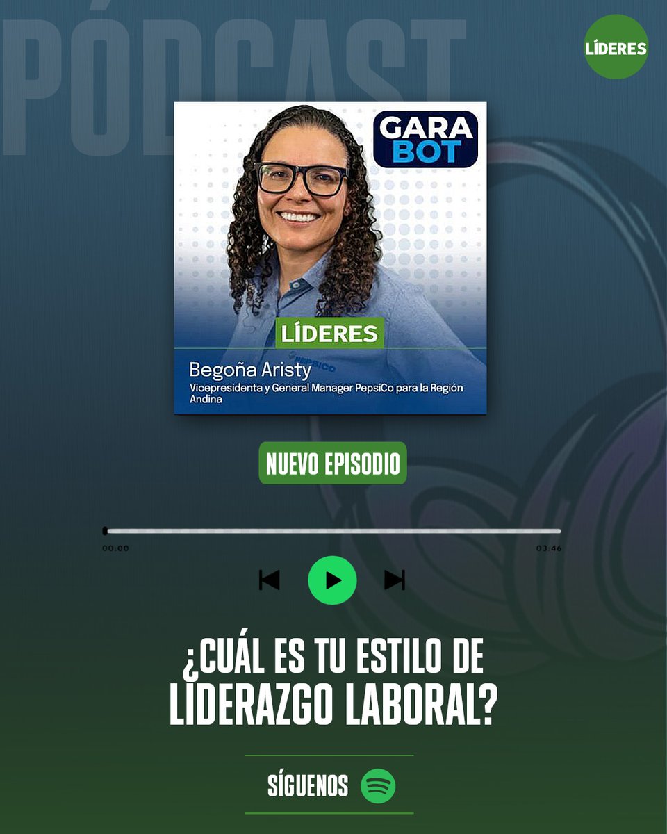 #RevistaLíderes | Con 26 años en la multinacional #PepsiCo, Begoña Aristy cuenta en este nuevo #pódcast cómo elegir el estilo de #liderazgo dentro de las empresas » bit.ly/3UTMZJl
