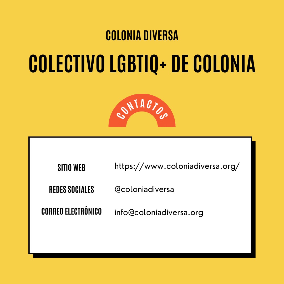 Info Asamblea Ordinaria de Colonia Diversa #LGTBI