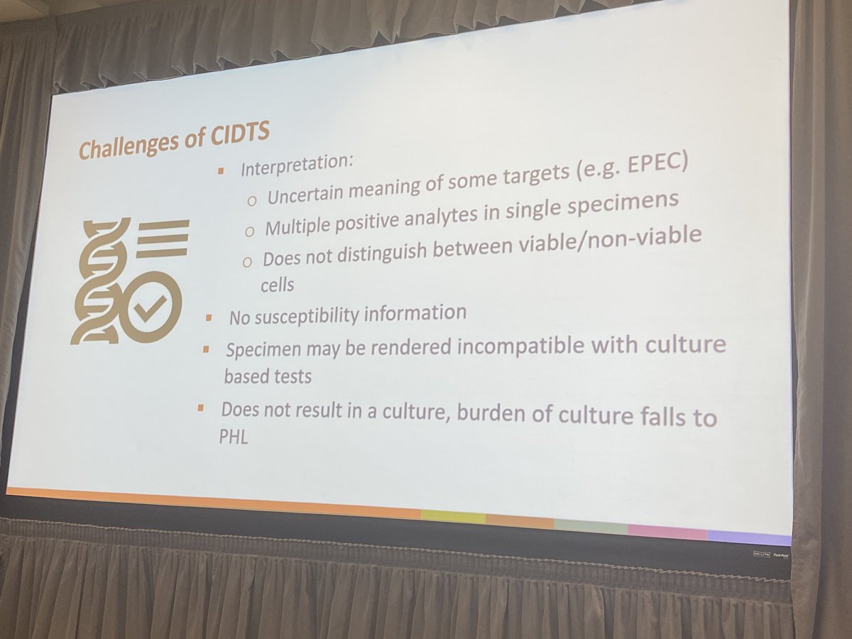 ClaireJenkins2's tweet photo. Brilliant state of the art presentation on metagenomics approaches for strain level characterisation of STEC by @EducatedMicrobe #vtec2023 https://t.co/kM9VzYXc3q