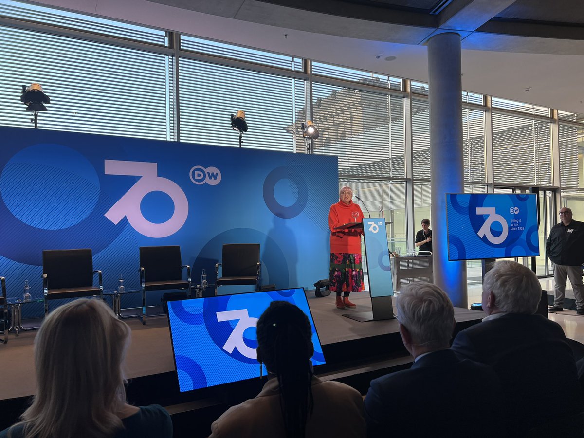 till_steffen's tweet photo. Herzlichen Glückwunsch Deutsche Welle zum 70. Geburtstag.
Eine wahnsinnig wichtige Stimme für Demokratie, Freiheit und für den Austausch der Kulturen!
#dw70 https://t.co/Xi3Yk92263