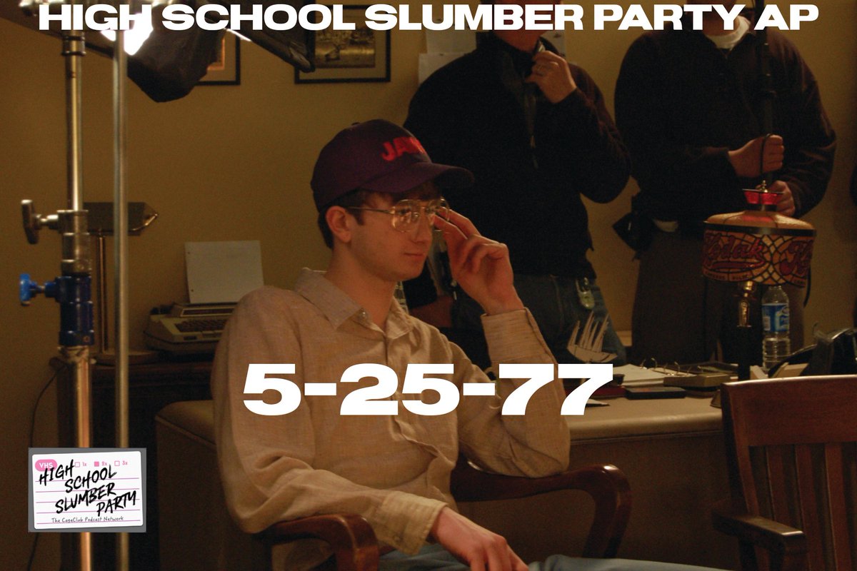 HSSlumberParty's tweet photo. Check out our episode on 5-25-77 wherever you get your podcasts.
https://t.co/MWQWA35YyT
#starwars #maytheforcebewithyou #maythe4thbewithyou #patrickreadjohnson #johnfrancisdaley https://t.co/7QHfeHOlJg