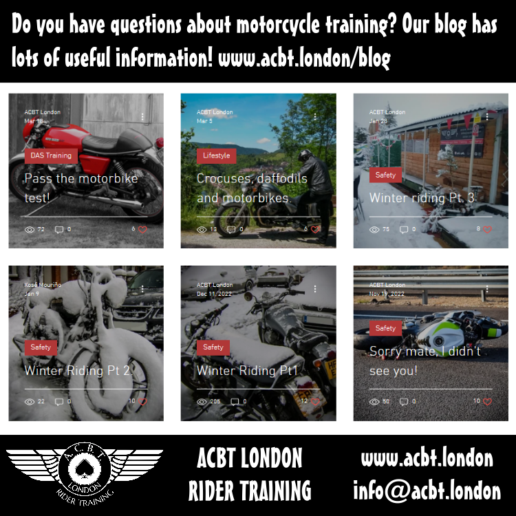 AcbtLondon's tweet photo. Have questions about motorcycle training? Our blog has lots of information on various subjects to help you!
.
https://t.co/TITCfvZ3rY
.
#motorcycletraining #bigbike #bigbiketest #motorbiketest #motorcycletest #motorcycleschool #motorcycleinstructor
#bigbikelicence #blogpost #motorcycleblog #motorbikeblog #bikerlife #londonbiker #newbiker #caferacer #scooter #scooterlife #londonbiker #learntoride #cbtlicence #motorcycleschool #blackheath #greenwich #woolwich #whatareyouwaitingfor #livetoride #motorcycleaccident #motoguzzi #smidsy #motorcycleadvice