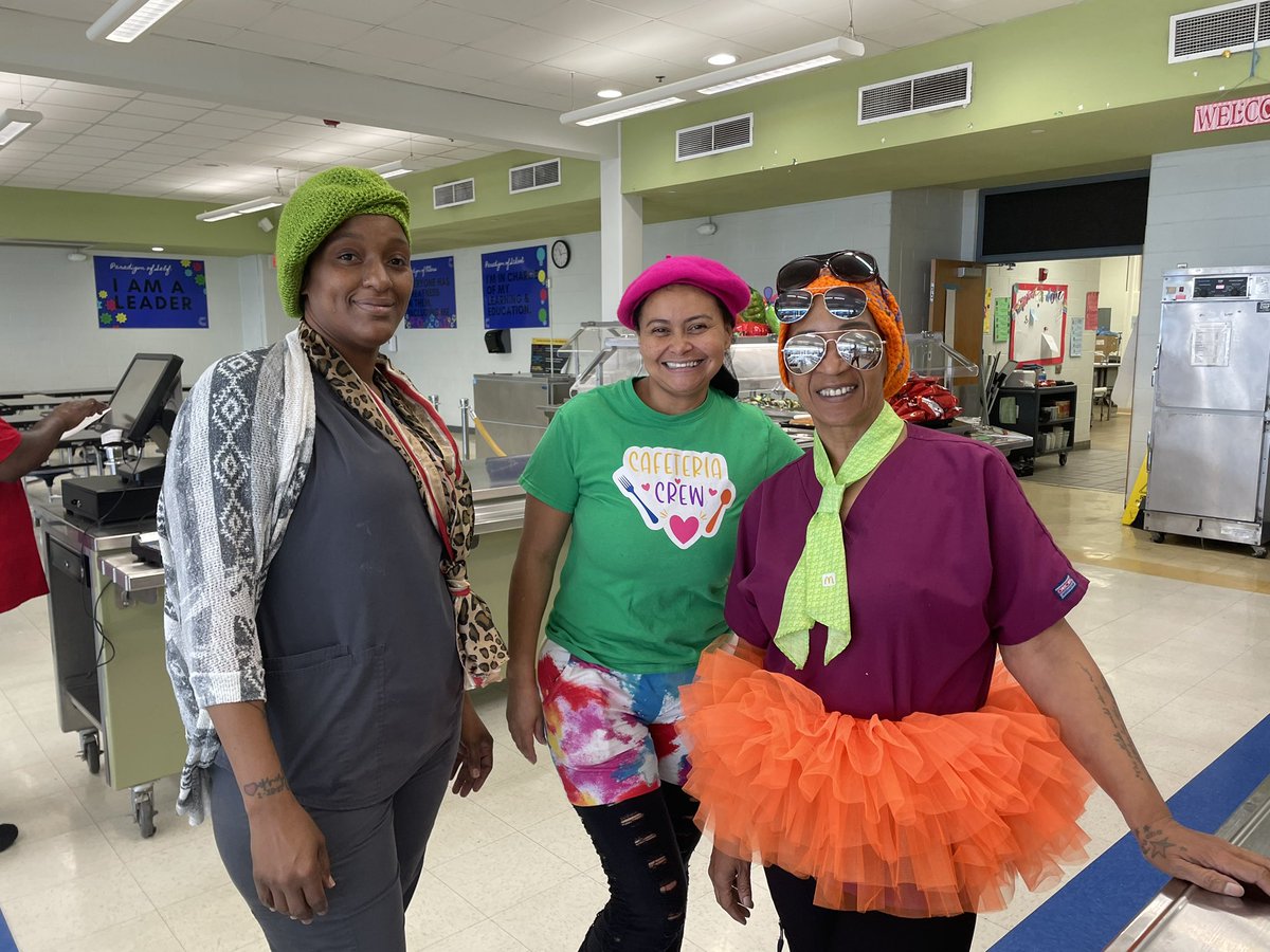 Brendan Fetters (@brendanfetters) on Twitter photo Our amazing <a href="/CNSWCPSS/">WCPSS Child Nutrition</a> team at <a href="/CMMSCougars/">Carroll LT Magnet</a> went all out for CNS Wacky Wednesday today! #LiveTheHabits Our amazing <a href="/CNSWCPSS/">WCPSS Child Nutrition</a> team at <a href="/CMMSCougars/">Carroll LT Magnet</a> went all out for CNS Wacky Wednesday today! #LiveTheHabits