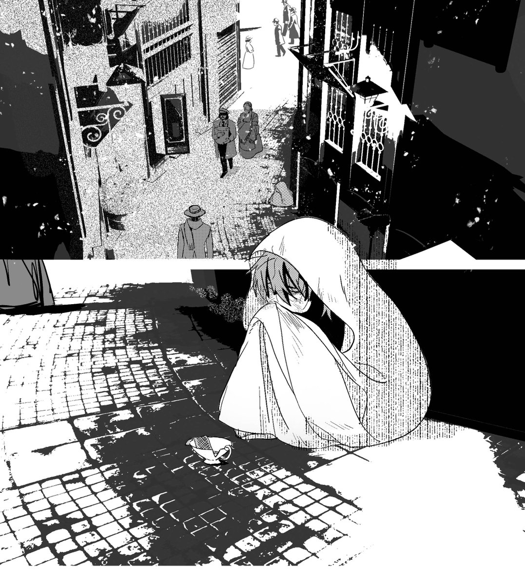 <𝓢𝓞 𝓵𝓸𝓷𝓰 𝓬𝓪𝔃!> backstory comics 1-4 🎞️these comics are side stories of my thesis film. You can watch it here 💡I still want to dive deeper into the world. But what would be interesting to tell? thoughts please? 🧐 #solongcaz