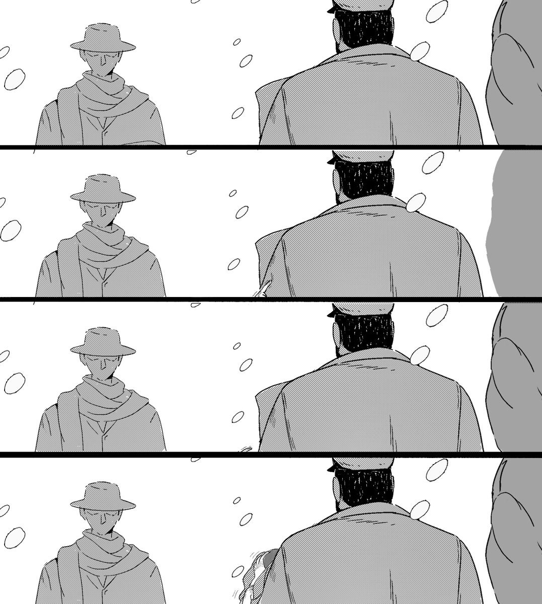 <𝓢𝓞 𝓵𝓸𝓷𝓰 𝓬𝓪𝔃!> backstory comics 1-4 🎞️these comics are side stories of my thesis film. You can watch it here 💡I still want to dive deeper into the world. But what would be interesting to tell? thoughts please? 🧐 #solongcaz