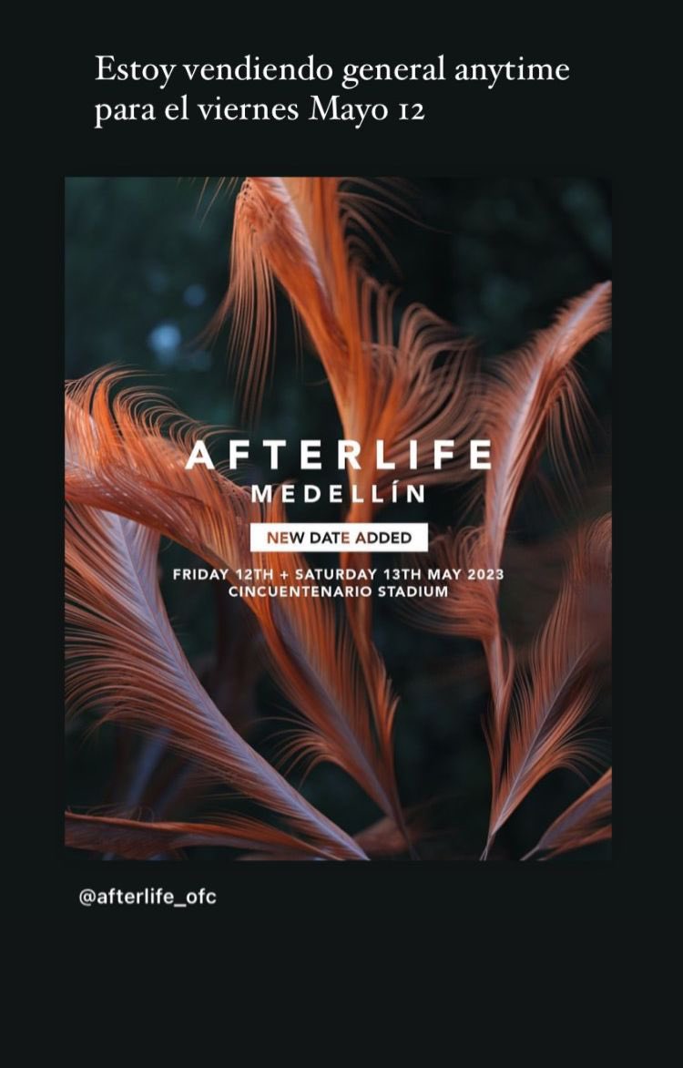 MatthewNxP's tweet photo. Vendo general anytime, para el viernes mayo 12. 400K #afterlifemedellin #vendo https://t.co/kTRTYEreWp