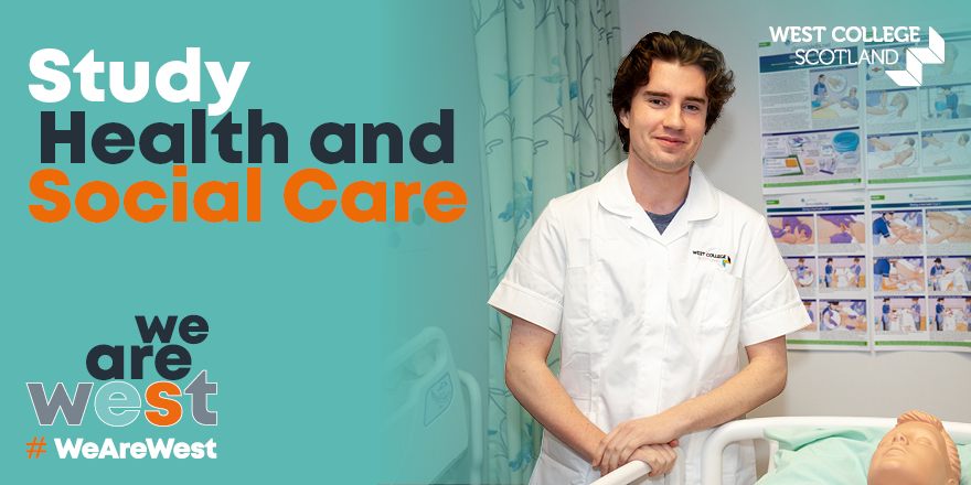 WestCollScot's tweet photo. Want to make a difference in people’s lives? 
We’ve got the perfect opportunity for you! 👌 
APPLY NOW for our HNC Social Services course and gain the skills you need to make a real impact in the world.👩‍⚕️ 
Click 👇
https://t.co/YLuGSH1gW4
#WeAreWest #SocialServices https://t.co/TLBTFzcqkS