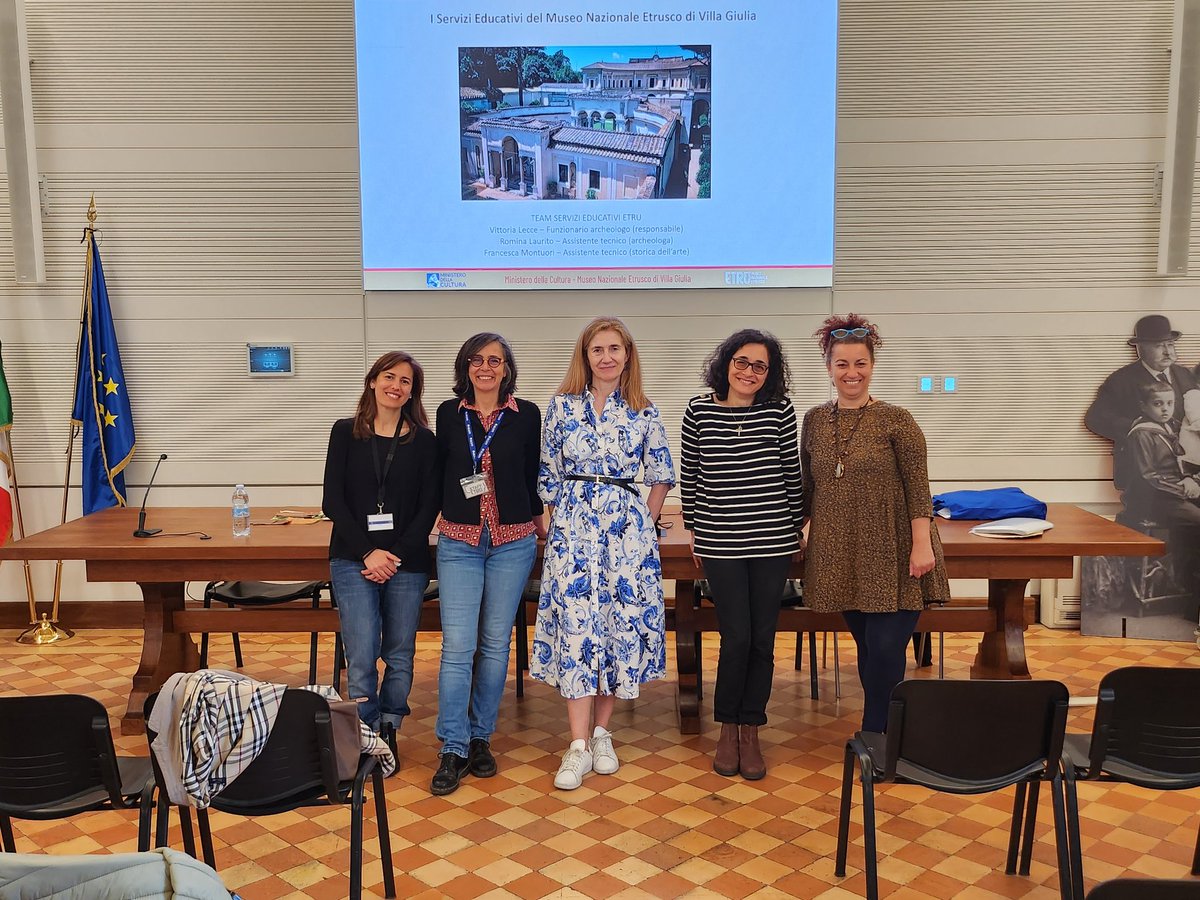 SOCIALESCFIELE1's tweet photo. Intensa  jornada Erasmus+ con Silvia Rossi en el Museo Nazionale Etrusco de Villa Giulia con las artífices del plan educativo Victoria, Romina y Francesca.
@SOCIALESCFIELE1
@CFIEdeLeon
#InternacinalizaCyL
#formacionCyL https://t.co/BRZgHpLgJm