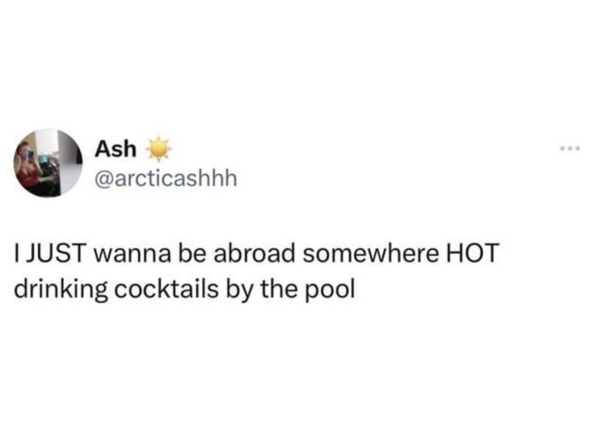Get me on holiday ASAP