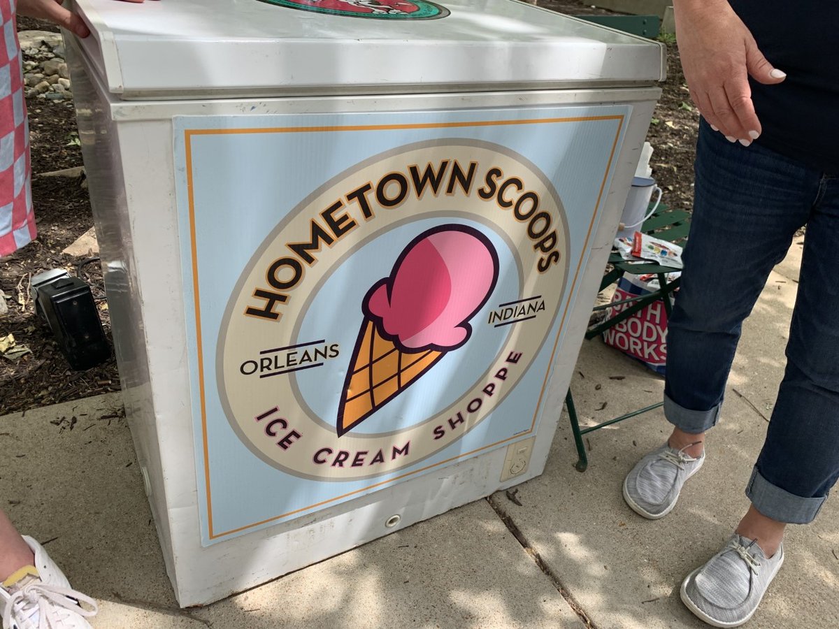 Visit Indiana is on the road for IN Indiana Week! We are in St. Louis today featuring <a href="/hometown/">Hometown Headlines</a>.scoops ice cream. Thank you for having us @downtownstl and <a href="/cityblockstl/">City Block STL</a>!⁠

@indianapolismotorspeedway
#VisitIndiana #Indiana #INIndianaWeek