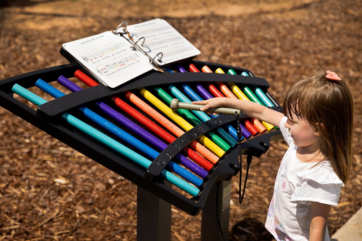 CunninghamRec's tweet photo. Looking for outdoor musical instruments to add to your existing park or playground? Let us help you add just the right piece to your sensory play area. #outdoormusicalinstruments #sensoryplay #inclusiveplay #parks #playgrounds #schools https://t.co/nZlSJujN7E https://t.co/kJke9vQEDw