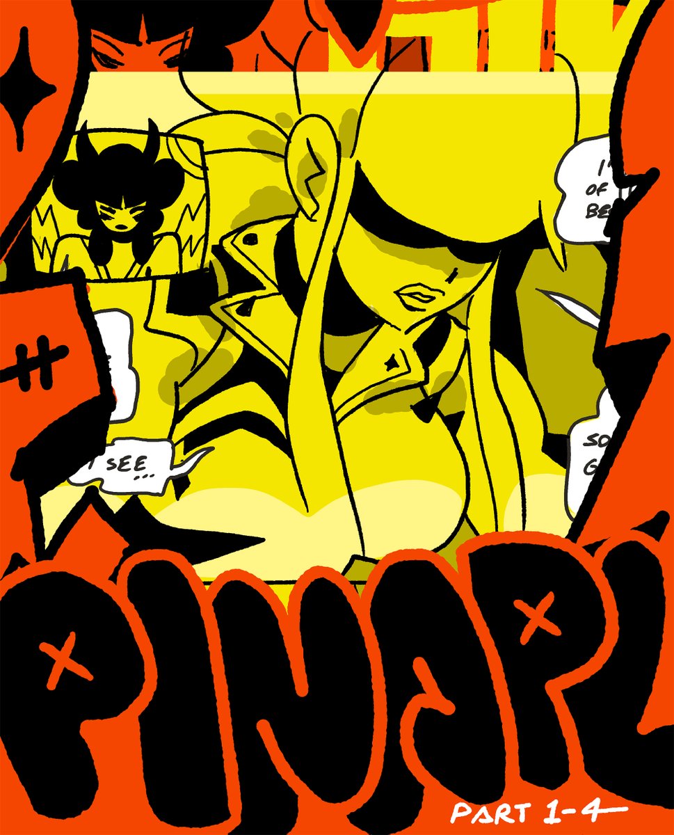 reyyystation's tweet photo. It's NEW COMIX WEDNESDAY over on #REYYYTREON !! After a year or two hiatus (!?!), my comic #PINAPL returns! Subscribe to the $3 tier to read the entire comic now! 🍍⚔️🔥💖 https://t.co/SJrHskGUx8 https://t.co/g7DobrnEm8