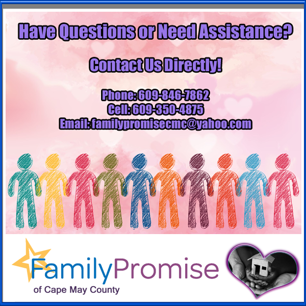 MyFamilyPromise's tweet photo. Have Questions? Know a Single Parent or Family about to be or is Homeless in Cape May County? Contact Us through our website or call: 609-846-7862
https://t.co/5FYpavzrAC https://t.co/URiq4e9cfP
