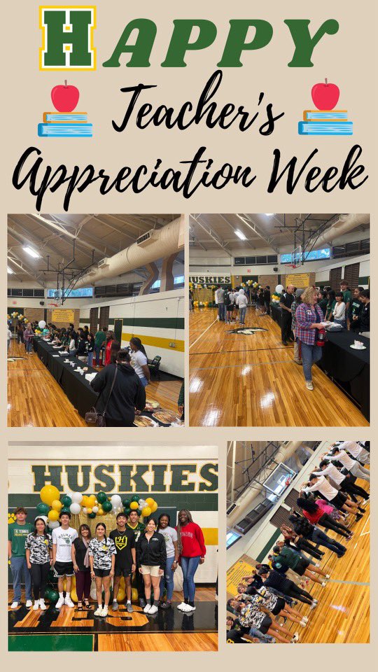 Thank you to our Holmes/NSITE Athletic Organization for providing breakfast for teacher appreciation week @NISDHolmes @nisd_nsite @BoosterHusky