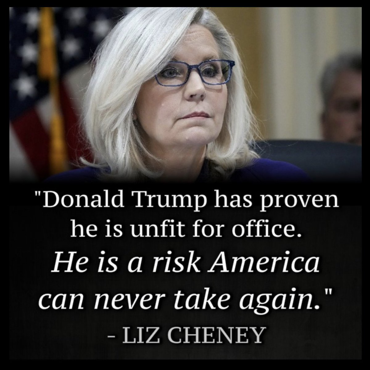 “To my republican colleagues who are defending the indefensible: There will come a time when Donald Trump is gone. But your dishonor will remain.” — Rep. Liz Cheney

#Cult45
