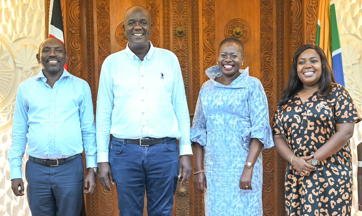 It was an honour and a pleasure to meet up with <a href="/GideonMungaroM/">Gideon M. Mung'aro, OGW</a>. Some great stuff happening in our counties, well done and keep up the good work Governor 03.