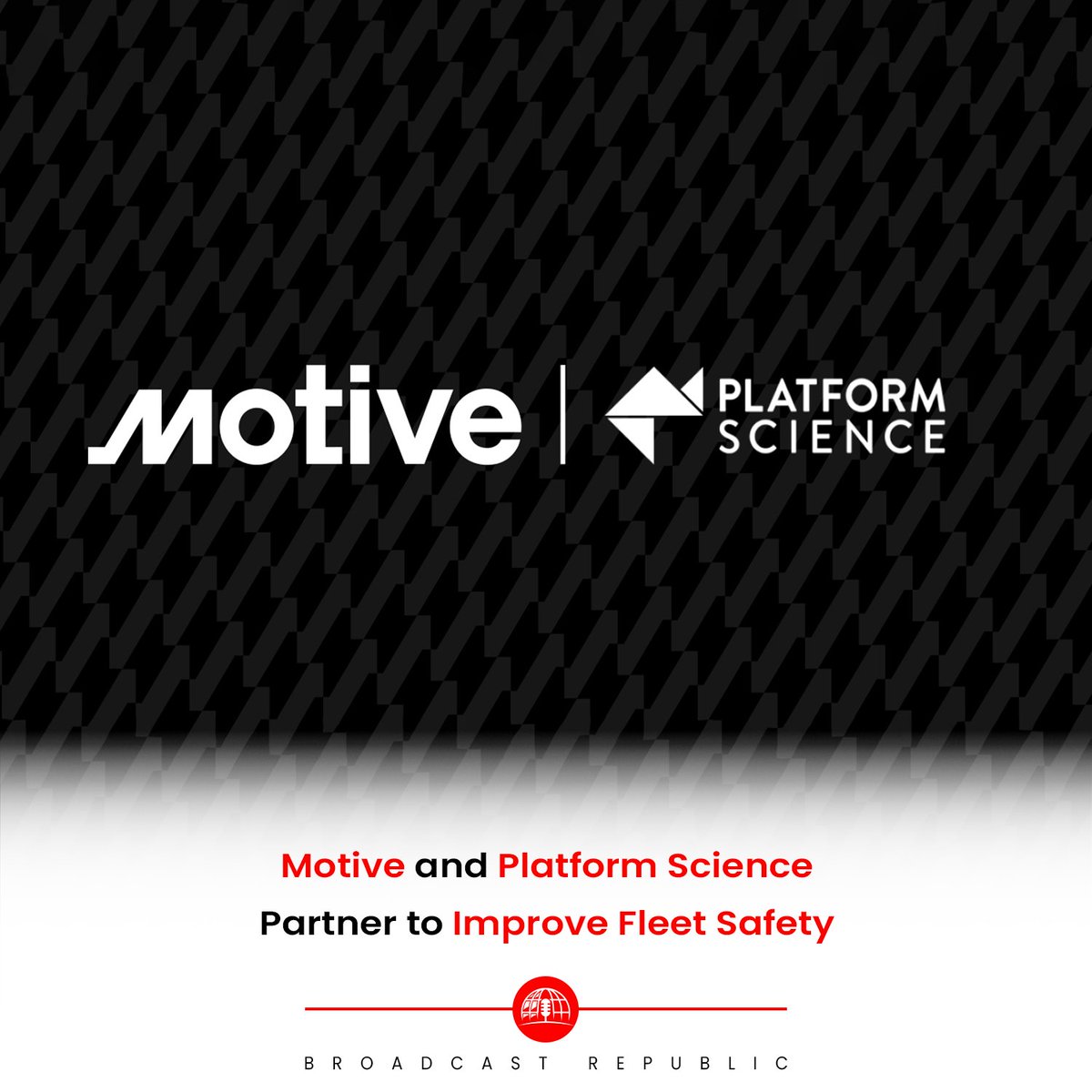 Motive and Platform Science have teamed up to improve fleet safety, productivity, and profitability for businesses. 

#BroadcastRepublic #Motive #PlatformScience #FleetSafety #Telematics #AI #DashCams #Data #Transportation #Efficiency #Collaboration #Innovation