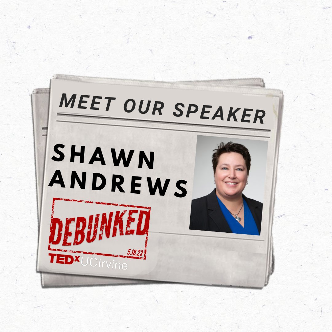 [SPRING CONFERENCE SPEAKERS REVEAL 1/2] This year, our theme is "DEBUNKED"-- dismantling stereotypes and myths. Get your ticket now!: tedxucirvine.com/debunked
