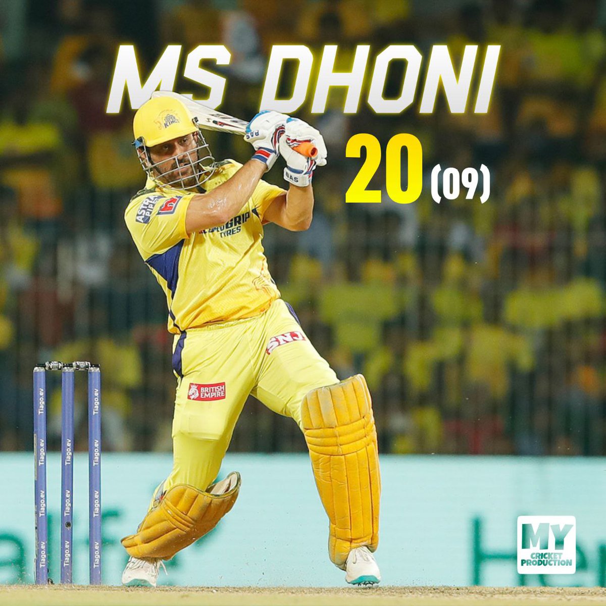 CRIC_FAST_INFO's tweet photo. Goat of cricket ✅️💛 #CSKvsDC #DCvsCSK #msdhoni https://t.co/6GM7gClebE